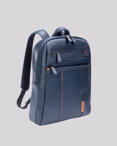 Mochila de Couro para Notebook Office Slim | Paris