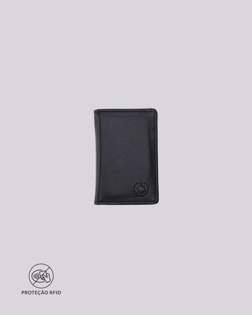 Porta Cartão RFID em Couro | Madrid